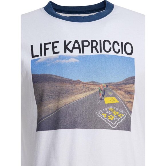 Kapital Tenjiku Ringer T-Shirt Tag Size 3 Men - Picture 3 of 4